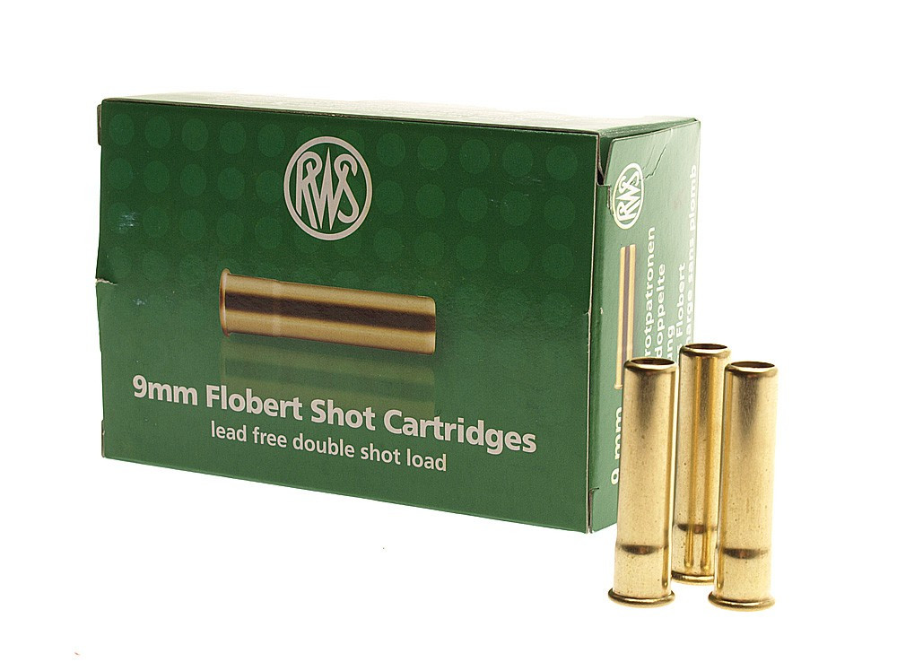 Rws 9mm Flobert Shot Cartridges 50 Stk